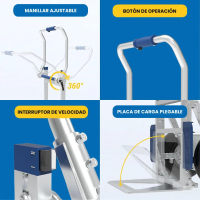 Sube escaleras eléctrico de oruga CT150PA