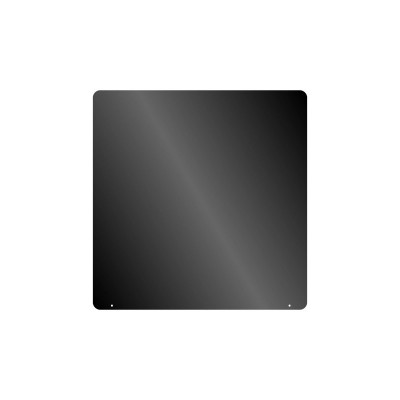 Placa protectora suelo de acero para estufas de pellets y leña 60x65cm