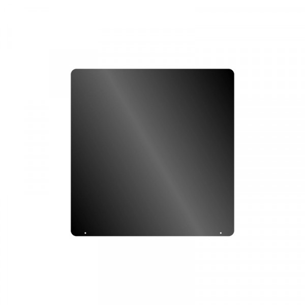 Placa protectora suelo de acero para estufas de pellets y leña 60x65cm