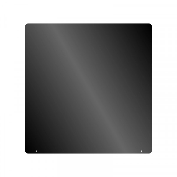 Placa protectora suelo de acero para estufas de pellets y leña 70x90cm