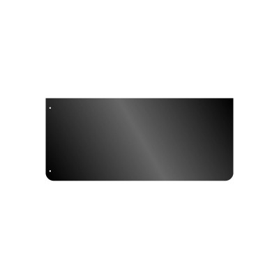Placa protectora suelo de acero para estufas de pellets y leña 70x40cm Placa protectora suelo de acero para estufas de pellets y leña 70x40cm