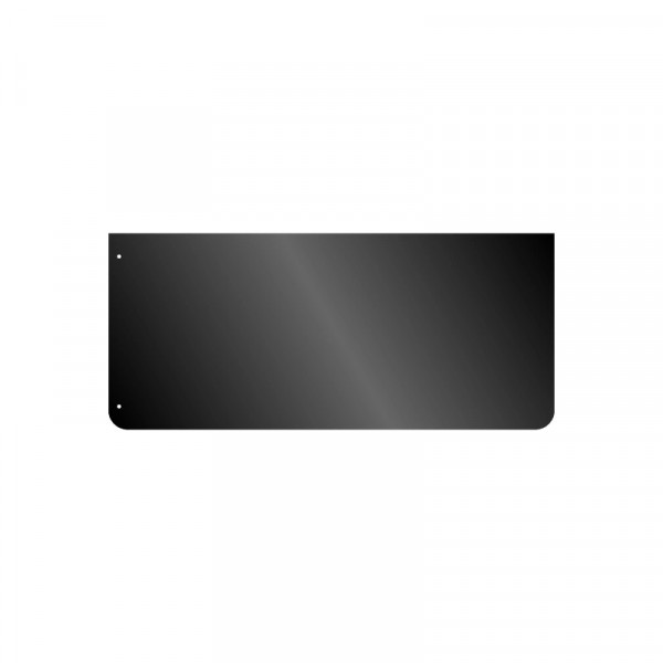Placa protectora suelo de acero para estufas de pellets y leña 70x40cm