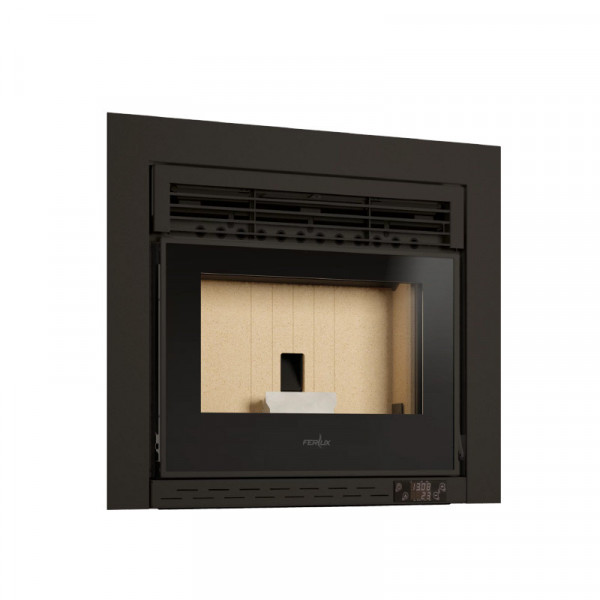 Estufa de pellets canalizable Ferlux Ikaro 8kw | 10kw