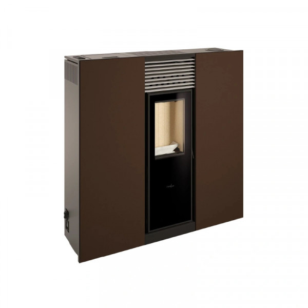 Estufa de pellets canalizable Ferlux Phoenix Steel 10kw | 12kw