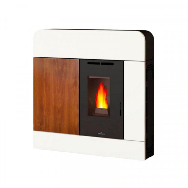 Estufa de pellets de pasillo Bronpi Dora 11kw