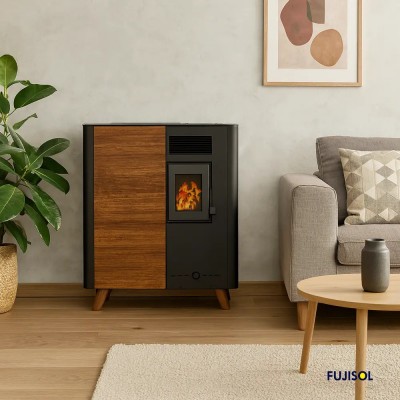 Estufa de pellets 6kw FUJI Wood